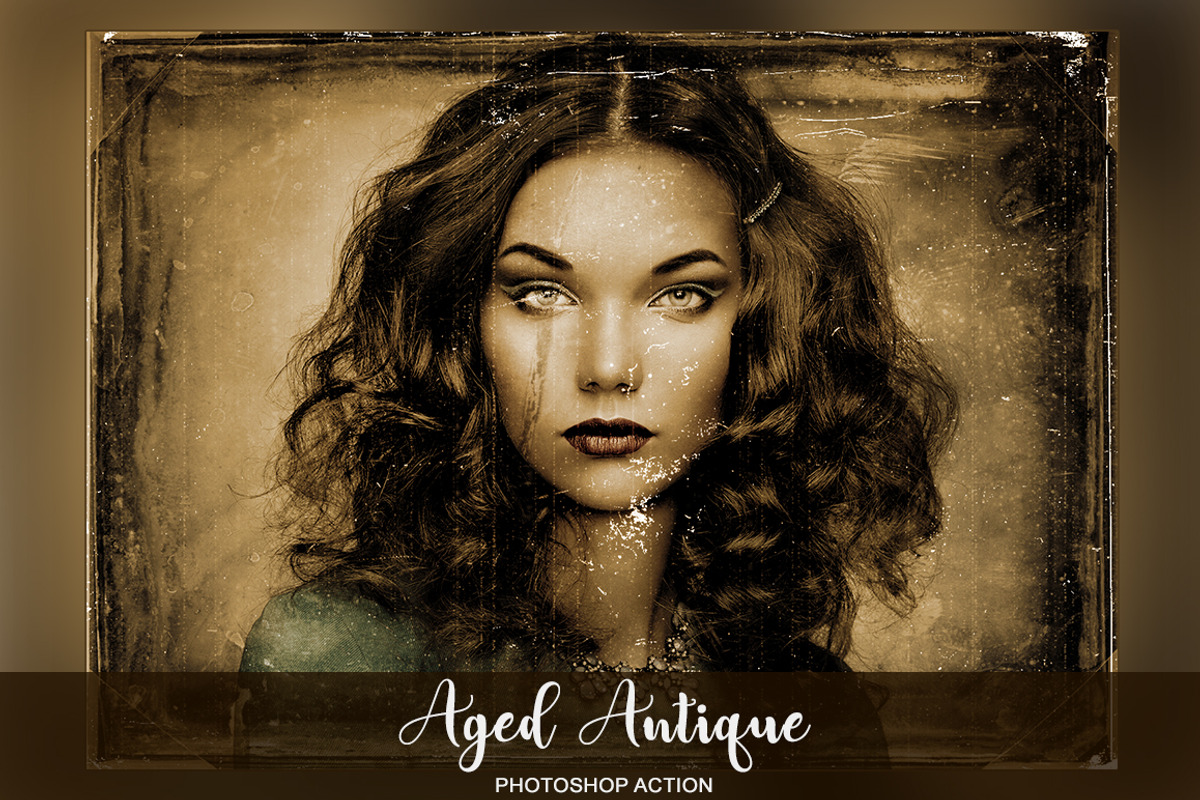 Aged Antique Photoshop Action, an Action Add-On by designvillage (Photo 10 of 12)