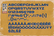 Suntage - Retro Display Sans, a Sans Serif Font by Almarkhatype (Thumbnail 10 of 14)