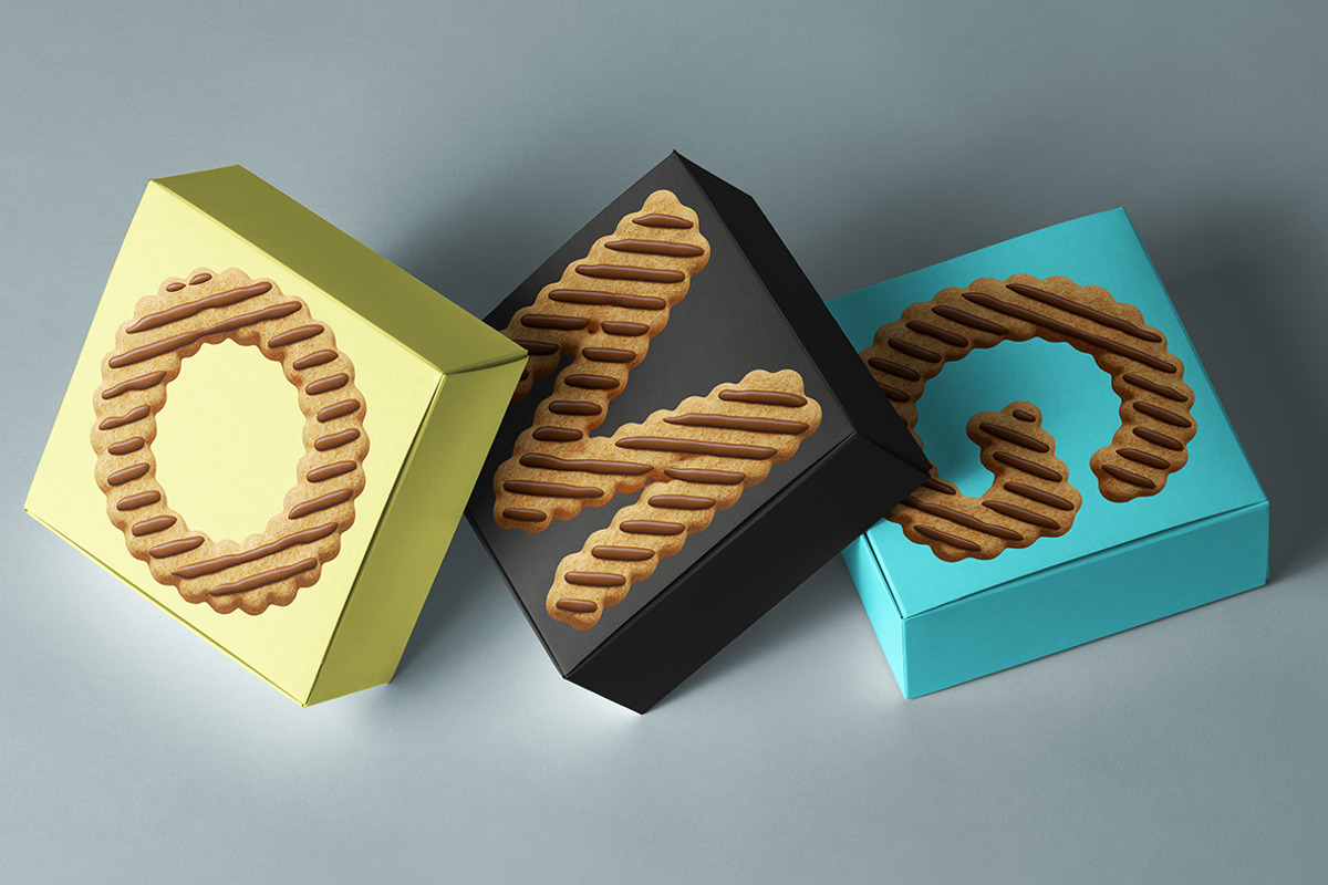 Fudge Stripe Cookies Font, a Serif Font by Handmadefont (Photo 6 of 8)