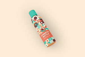 Cosmetic Bottle Mockup, a Packaging Mockup by Qaleb Studio