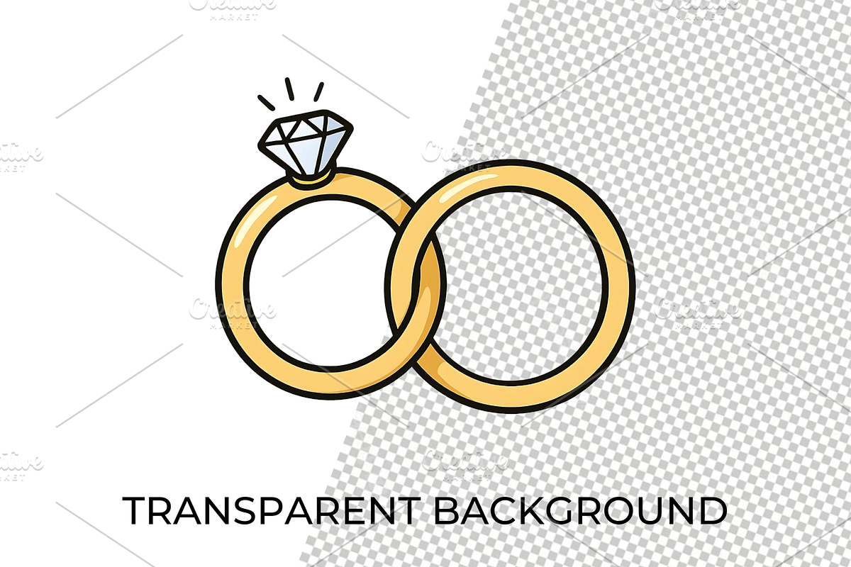Wedding Clipart Bridal Collection, a Decorative Illustration by QM_ART (Photo 4 of 7)