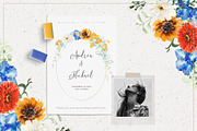 Watercolor flower - Retro flower RYB, an Illustration by Beigetime (Thumbnail 6 of 10)
