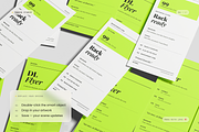 DL Flyer Mockup, an Advertising Mockup by Toasin Studio (Thumbnail 4 of 7)