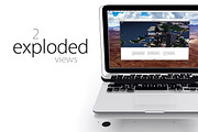 MacBook Pro 13 retina template, a Mac Mockup by Jérémy Paul (Thumbnail 2 of 5)
