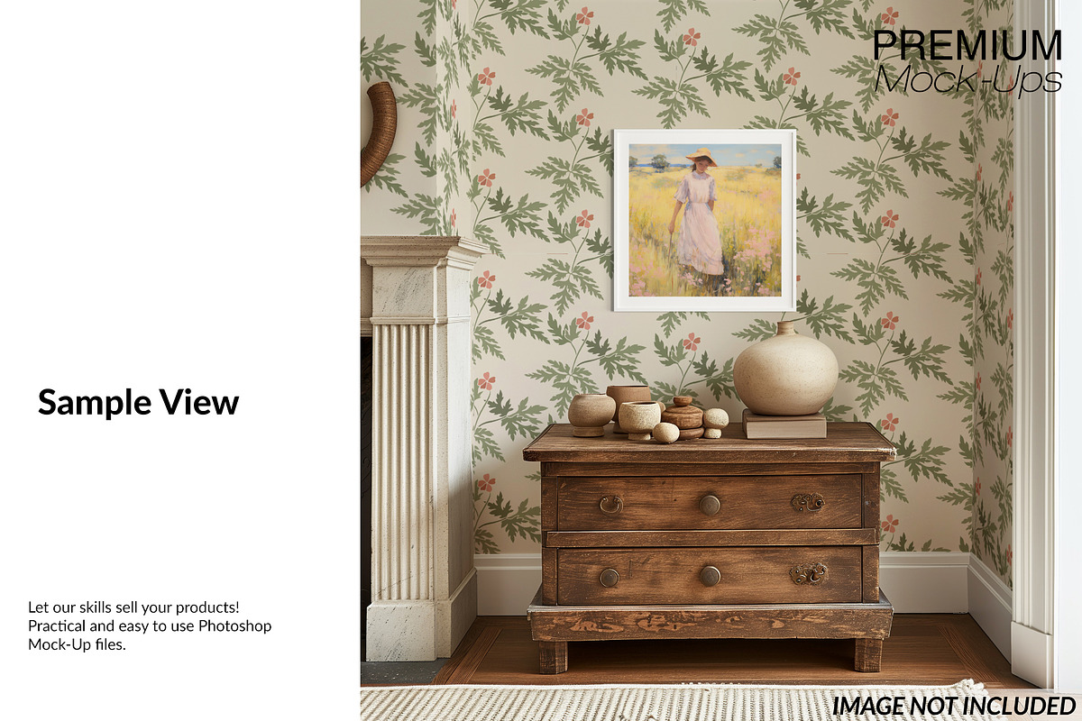 Bundle 44 Frames & Wallpaper Mockups, a Household Mockup by mock-ups (Photo 6 of 34)