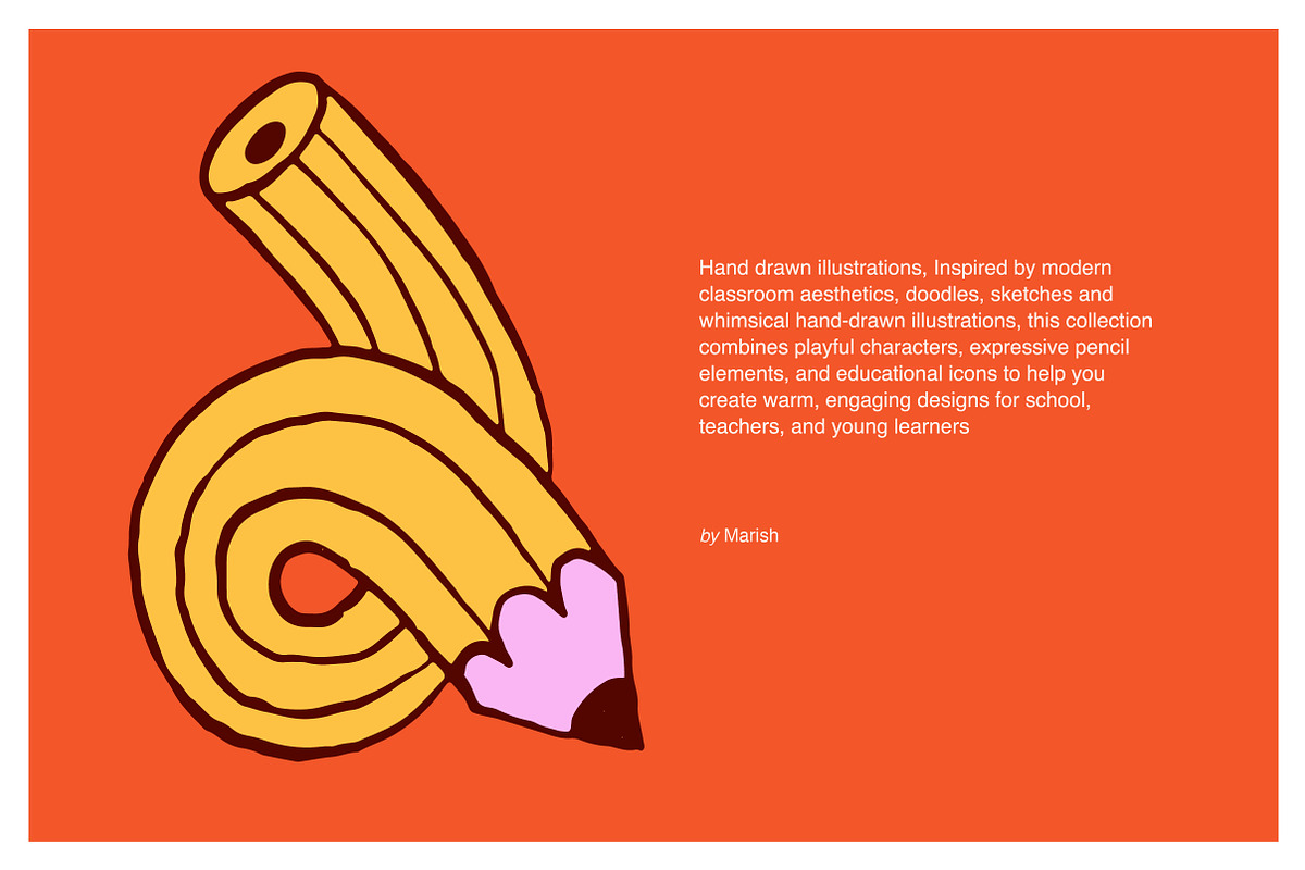 Back to School Doodle Bundle, an Object Graphic by Marish (Photo 8 of 10)
