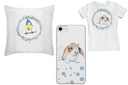 Animals watercolor, an Animal Illustration by JuliaFast (Thumbnail 4 of 4)