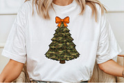 Coquette Camo Tree Glitter Christmas, an Illustration by Craft Nest (Thumbnail 3 of 6)