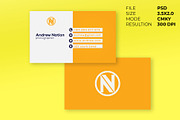 Photographer Business Card, a Business Card Template by graphicacademypk (Thumbnail 1 of 4)