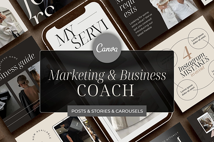 Business coach Instragram Templates