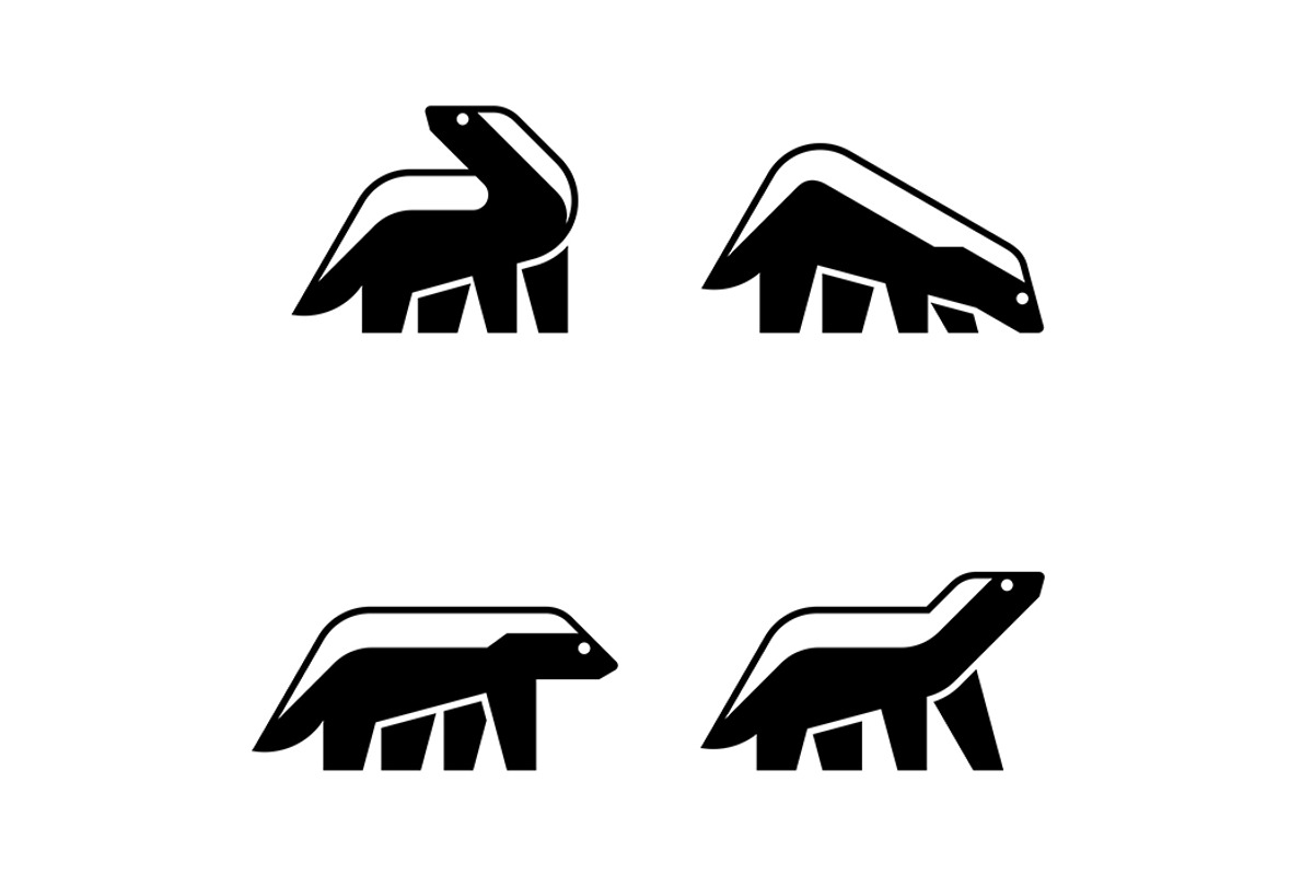 Honey Badger Logo, a Graphic by NataliiaVolyk (Photo 2 of 6)