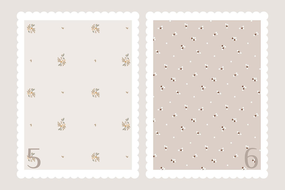 Baby Nostalgia Patterns Collection, a Pattern Graphic by Alina Karpenko (Photo 4 of 13)