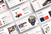 Business Plan Presentation Template, a Print Template by MightyDesign (Thumbnail 1 of 8)