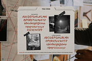 True Crime Rough Messy Horror Font, a Handwritten Font by AnMark (Thumbnail 8 of 11)