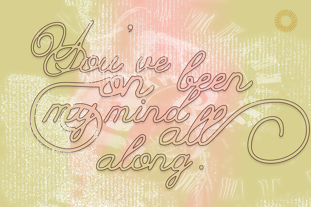 Moonlight – Romantic Swash Script, a Script Font by Setara Langit CreativeStd (Photo 11 of 15)