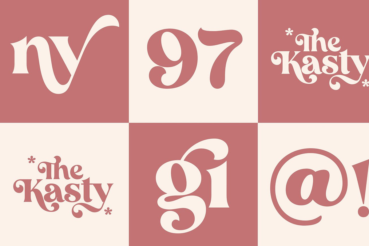 Algebra Ligature Modern Serif, a Serif Font by Luna Shop (Photo 3 of 10)