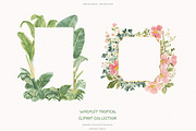 Whimsy Tropical Clipart Collection, an Animal Illustration by PeDe Designs (Thumbnail 10 of 11)