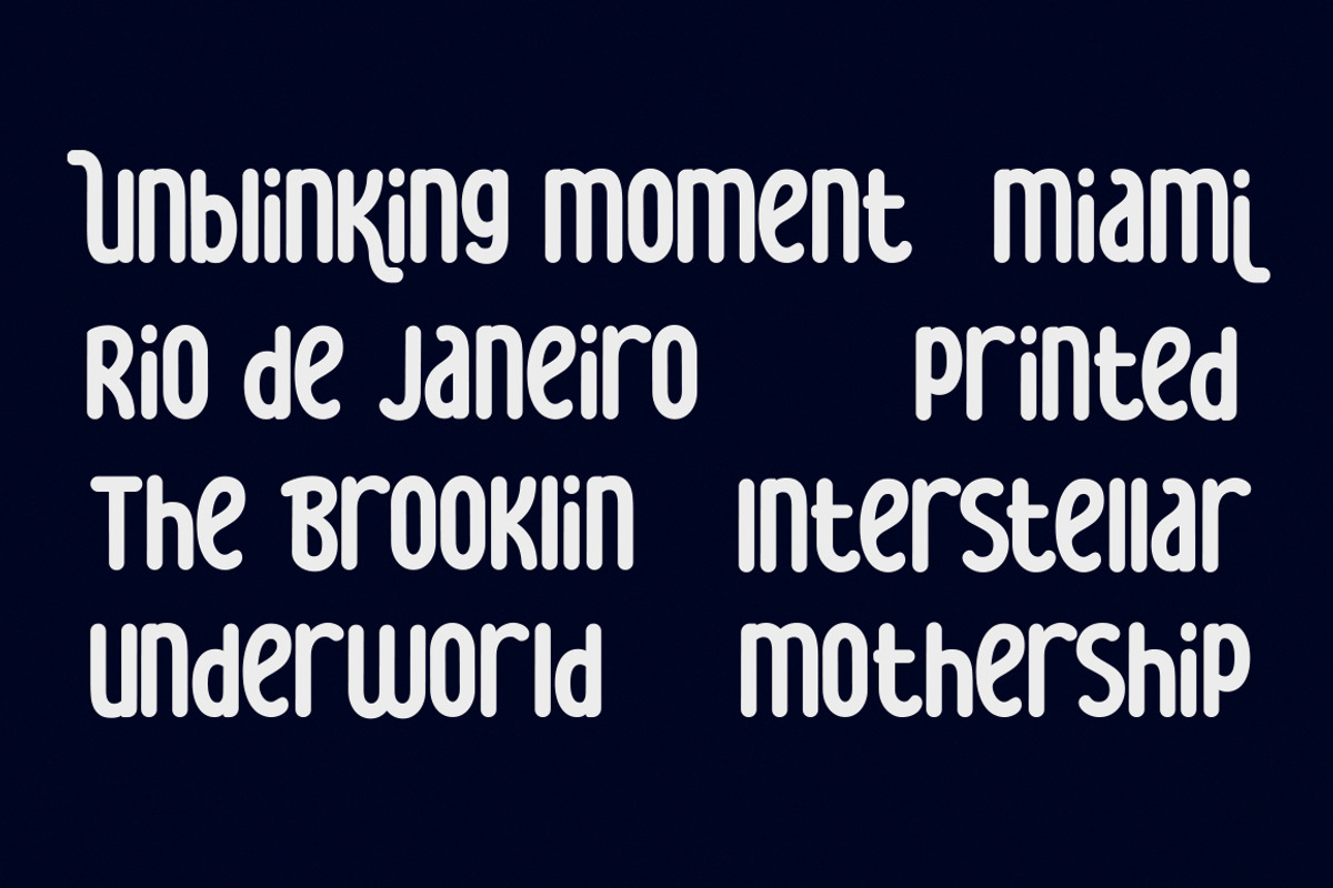 AT Bountys Rounded, a Sans Serif Font by Alandya TypeFoundry (Photo 11 of 17)