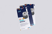 DL Flyer Mockup, an Advertising Mockup by xavier_studio (Thumbnail 3 of 5)