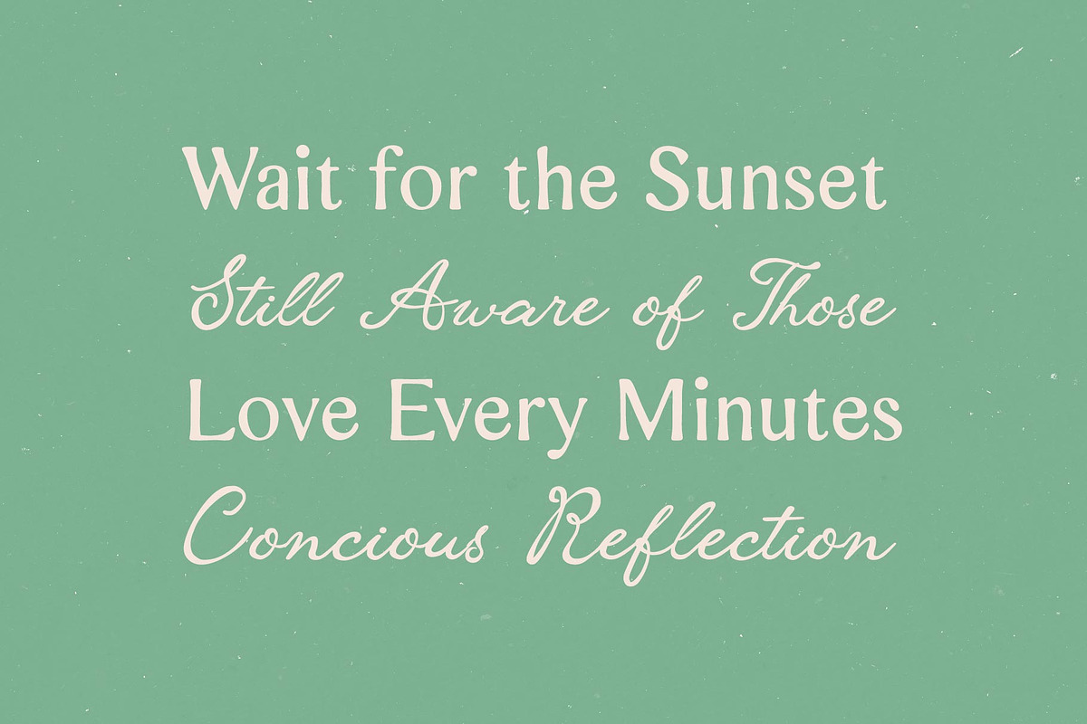 Housemail; Romantic Script and Sans, a Script Font by Eko Bimantara (Photo 6 of 16)