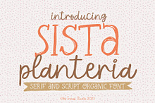Sista Planteria - Organic Font Duo