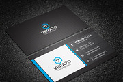 Clean Professional Business Card, a Business Card Template by Verazo (Thumbnail 1 of 3)