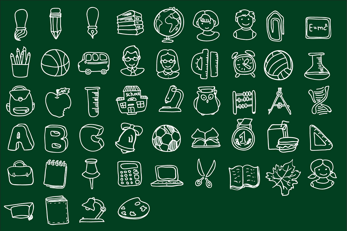 Shool doodle icon, an Icon by iriskana (Photo 3 of 5)