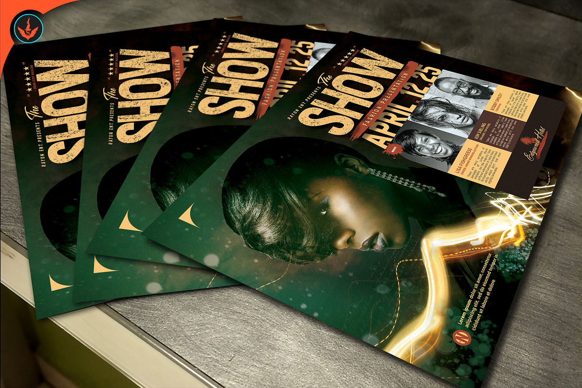 Fashion Flyer Template, a Flyer Template by SeraphimChris (Photo 3 of 9)