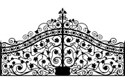 Decorative Iron Gate Bundle, a Decorative Illustration by Designer_Momina (Thumbnail 19 of 26)