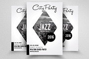 Jazz Flyer & Poster Template, a Flyer Template by Business Flyers (Thumbnail 1 of 2)