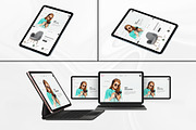 All New iPad Air Mockups, an iPad Mockup by ydlabs (Thumbnail 4 of 9)