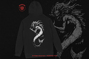 10 Bundle Dark Art Mermaid Girl, an Illustration by Morspective (Thumbnail 4 of 7)