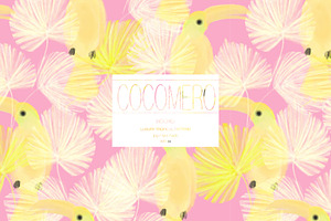 Cocomero, Luxury Tropical Pattern