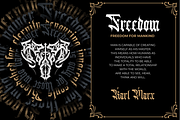 DB Bokutton Blackletter Typeface, a Blackletter Font by Sitintahitam (Thumbnail 4 of 8)