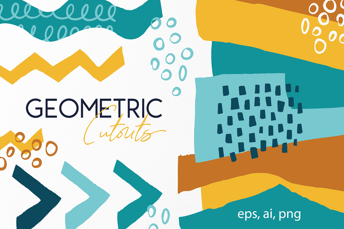 Abstract Cutout Shapes Bundle, an Object Graphic by MaNechaeva (Photo 2 of 24)