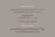 New Romantine ~ Romantic Font, a Font by Orenari (Thumbnail 11 of 12)