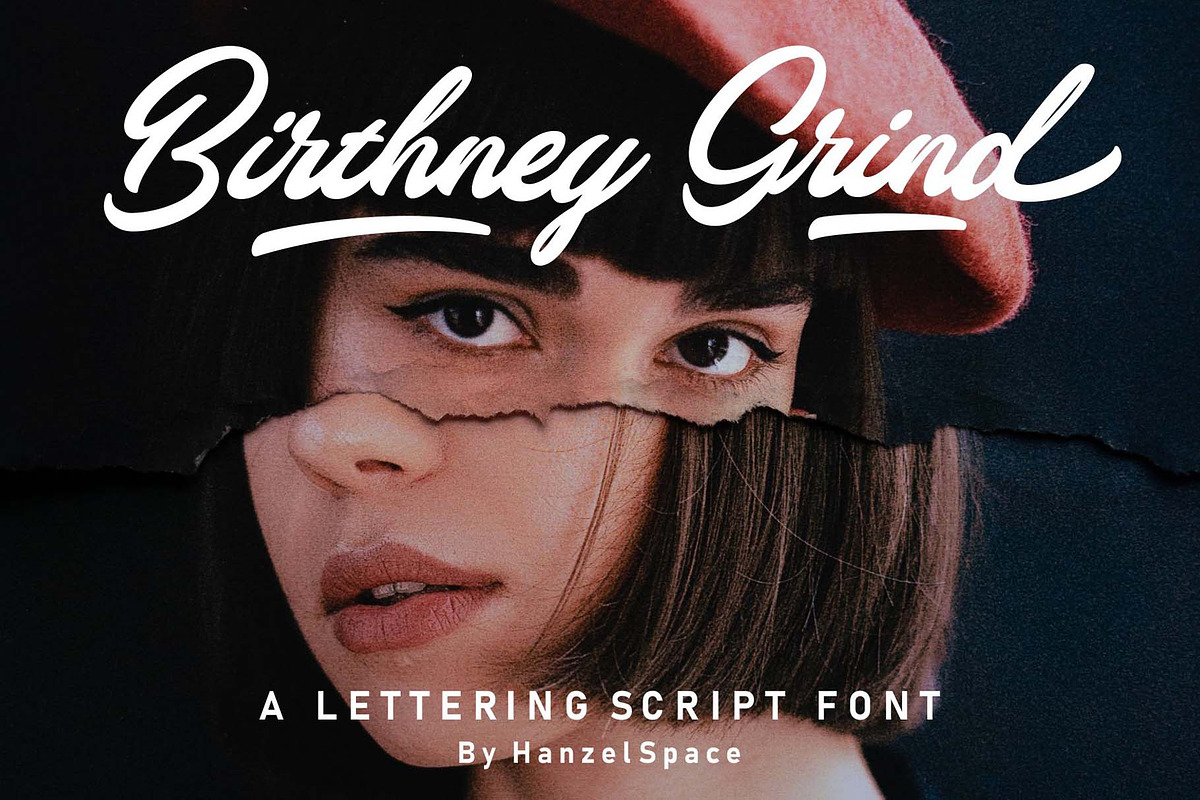 Tread Mill - A Lettering Script Font, a Script Font by HanzelSpace Studio (Photo 2 of 7)