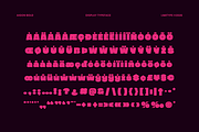 Aigon - Bold Display Font, a Sans Serif Font by limitype (Thumbnail 13 of 14)