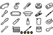 Hand Drawn Spa Essentials Set, an Illustration by designvectx (Thumbnail 3 of 3)