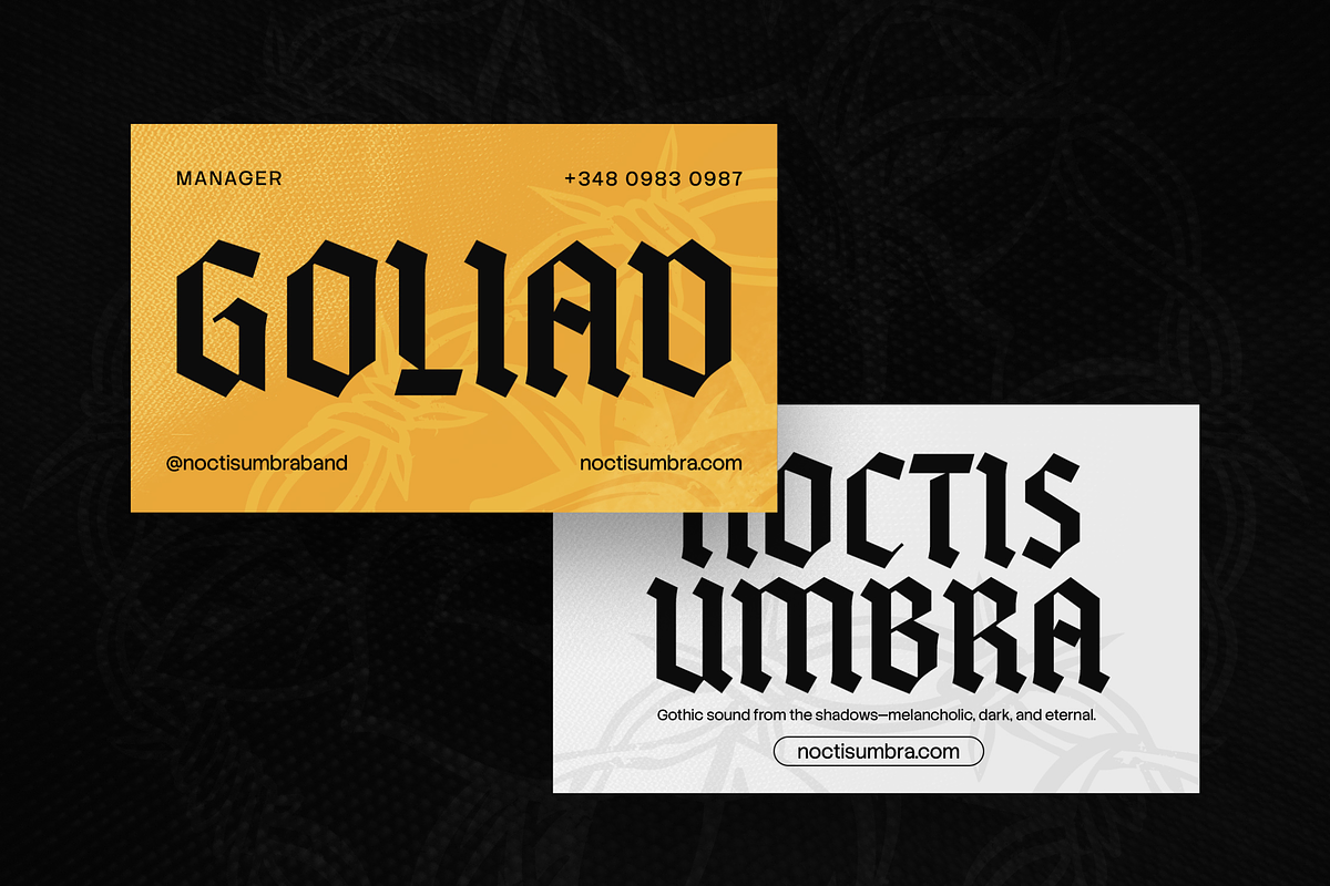 Quitestar – Modern Blackletter, a Blackletter Font by Typia Nesia (Photo 8 of 12)