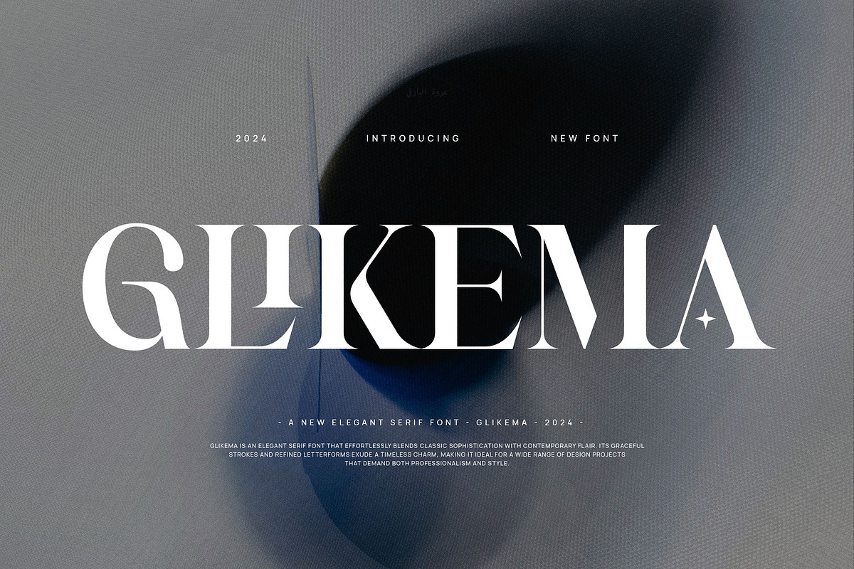 Glikema - Modern Elegant Serif, a Serif Font by TypeLogue (Photo 1 of 5)