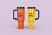 Tumbler Mockup - 6 views, a Cups & Container Mockup by Illusiongraphic (Thumbnail 3 of 17)
