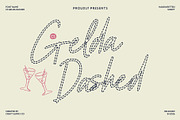 CS Gelda Dashed, a Script Font by Craft Supply Co. (Thumbnail 1 of 8)