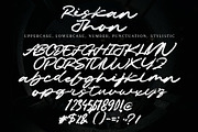Riskan Jhon, a Handwritten Font by pineungtype (Thumbnail 6 of 6)