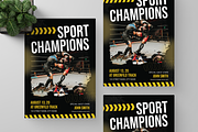 Boxing Sport Championship Flyer, a Flyer Template by Annora Studio (Thumbnail 3 of 5)