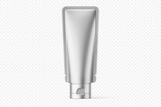 Metallic Cosmetic Tube PSD Mockup, a Packaging Mockup by LoopAll (Thumbnail 4 of 5)