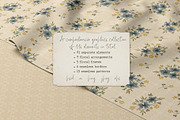 Farmstead Meadow Clipart & Patterns, a Pattern Graphic by PATTERNS etc. (Thumbnail 6 of 12)