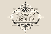 Merona – Vintage Display Typeface, a Serif Font by Mahesans Co (Thumbnail 8 of 10)
