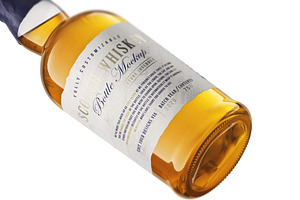 Scotch Whiskey Bottle Mockup