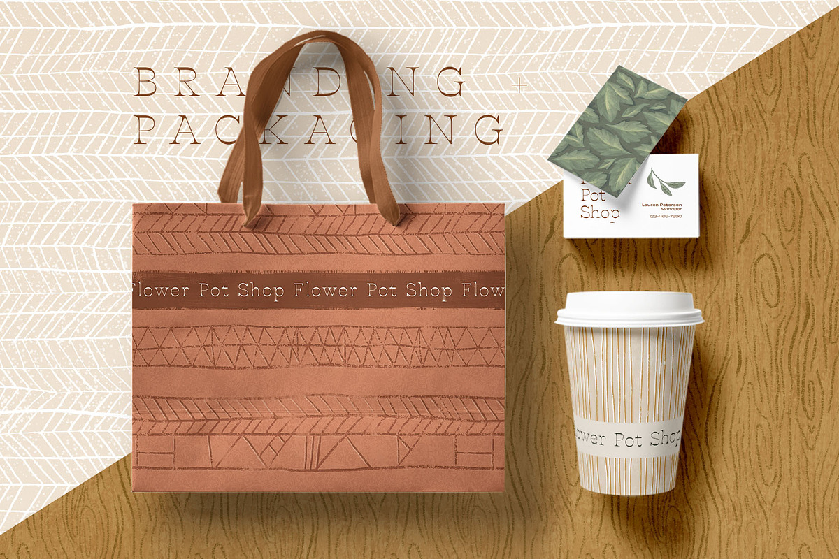 Terracotta Handmade Patterns, a Pattern Graphic by Anugraha Design (Photo 6 of 7)